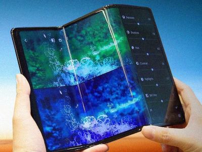 OPPO showed the concept of a 3-folding smartphone