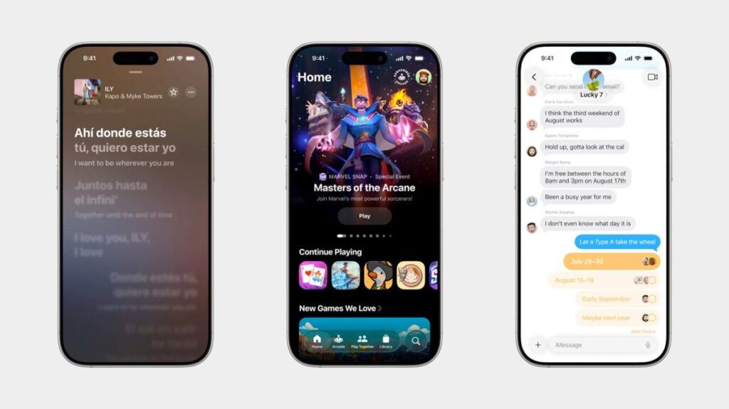 Apple showed at WWDC 2025.Glass is everywhere.