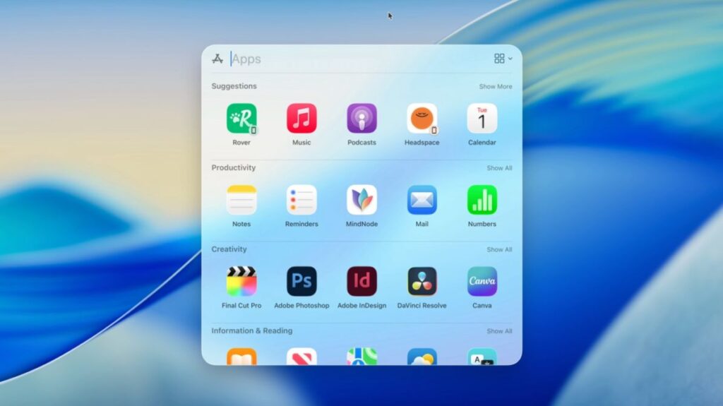 Apple showed at WWDC 2025.Glass is everywhere.