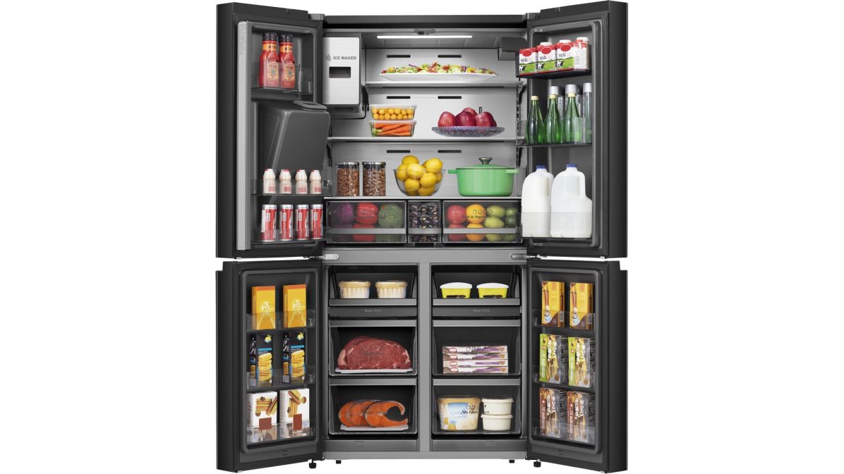 Elegant, smart, efficient: what can the Hisense RQ760N4IF1 refrigerator do?