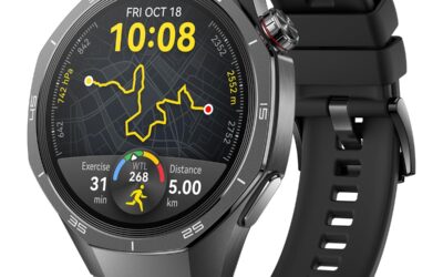 HUAWEI WATCH GT 5 Pro 46 mm Smartwatch, Sharp-Edged Design