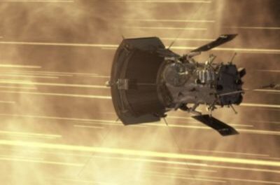 NASA’s Parker Solar Probe hurtled through the solar atmosphere at a blazing 430,000 miles per hour — faster than any human-made object has ever moved.